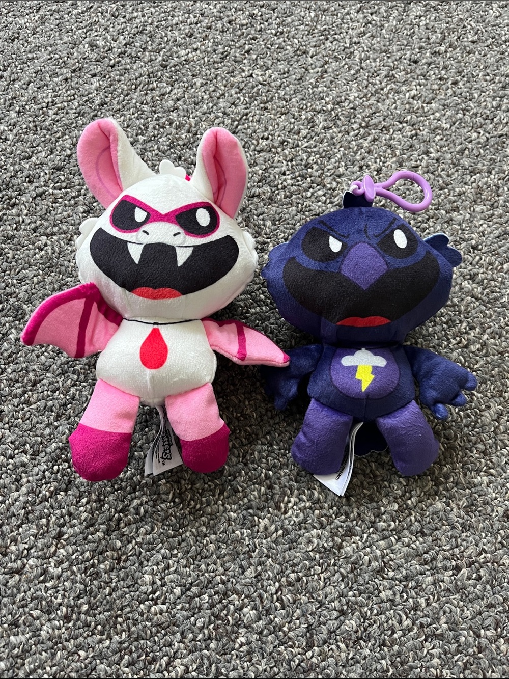 Poppy playtime bag clip plushes